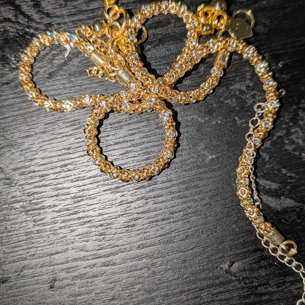 Elegant Gold Women's anklet Set